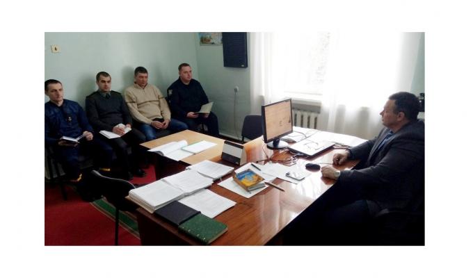 Проведено роздільне штабне тренування  з територіальної оборони