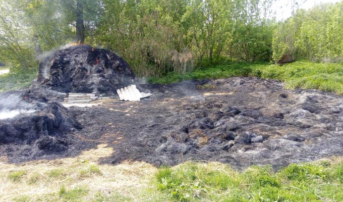 Пожежа в с. Олексіївка Білокуракинського району