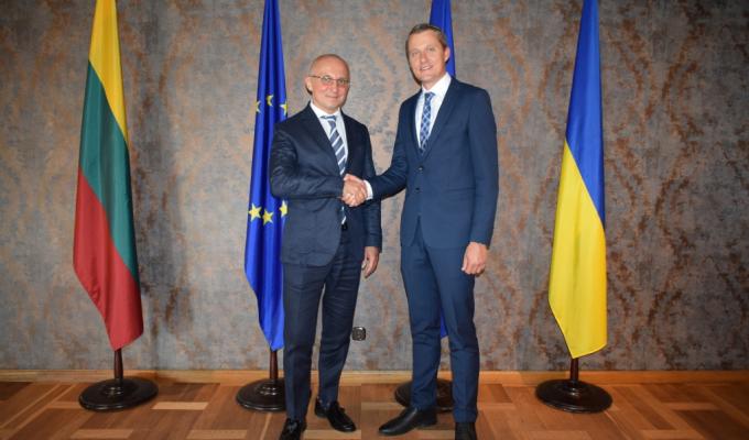 Голова Держенергоефективності та Міністр енергетики Литви обговорили здобутки та наступні пріоритети співпраці України та Литви у «чистій» енергетиці
