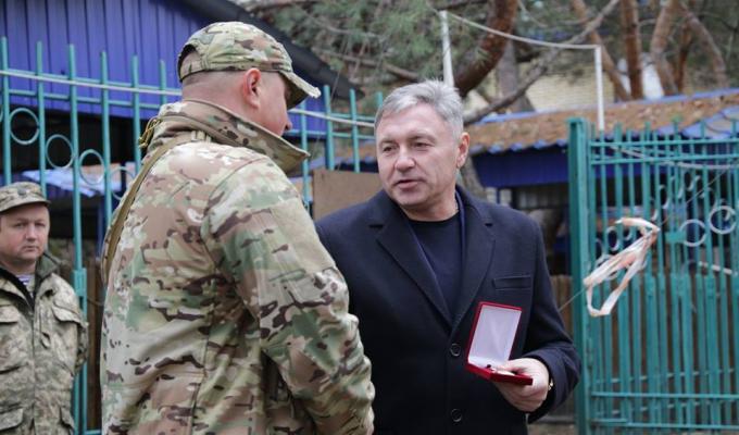 Юрій Гарбуз відвідав військову частину пп А1376