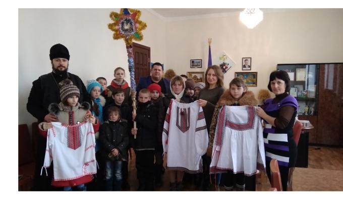 Вихованці недільної школи привітали з різдвяними святами