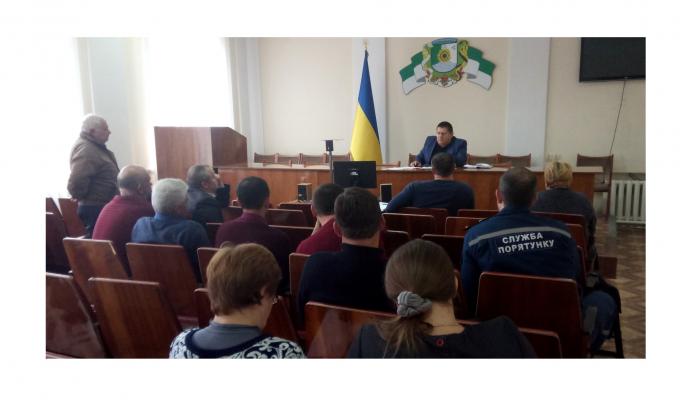 Відбулося засідання районної комісії ТЕБ та НС