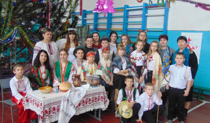 Святкування Різдва Христового у школах району