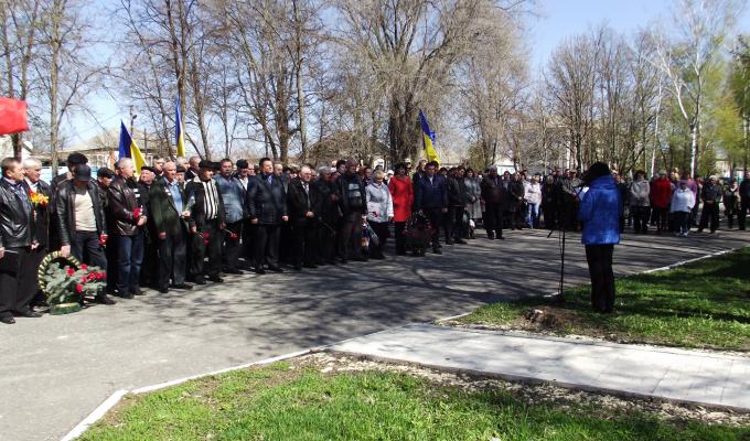 Відбувся мітинг-реквієм з нагоди 31-х роковин чорнобильської трагедії