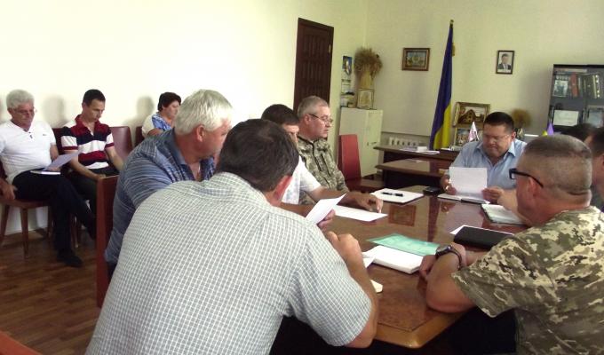 Відбулося засідання штабу територіальної оборони