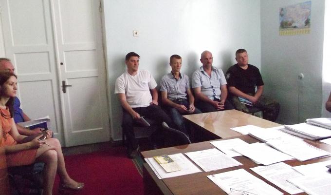 Нарада з питань благоустрою території біля Білокуракинського елеватора
