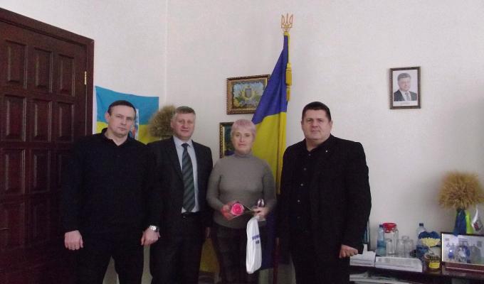 Подякували лікарю-добровольцю