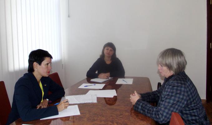 Ольга Лішик провела виїзний прийом громадян Білокуракинського району