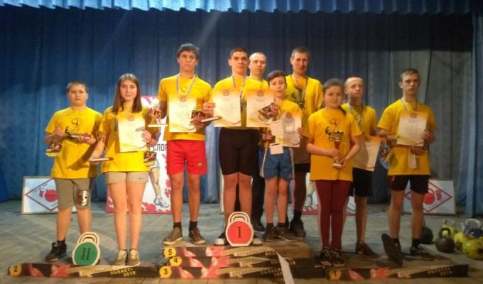Взяли участь у чемпіонаті Луганської області з гирьового спорту