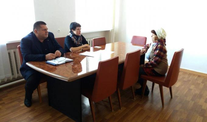 Виїзний прийом громадян заступника голови Луганської облдержадміністрації Лішик О.П.