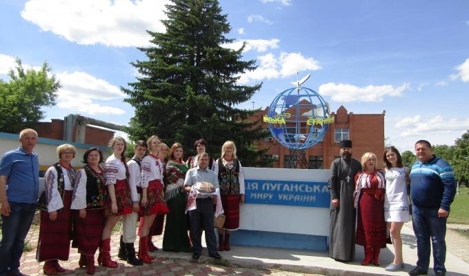Делегація Білокуракинщини та гості з Львівщини привітали Станично-Луганських прикордонників