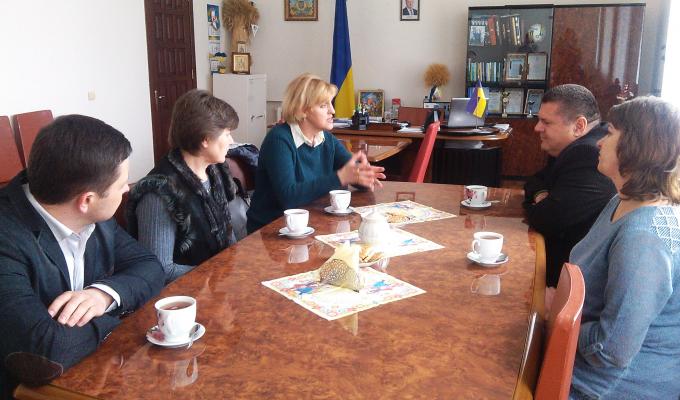 Робочий візит директора Департаменту соціального захисту населення 