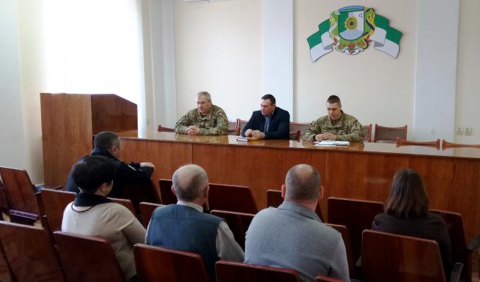 Відбулося засідання комісії з питань проходження весняного призову 2018
