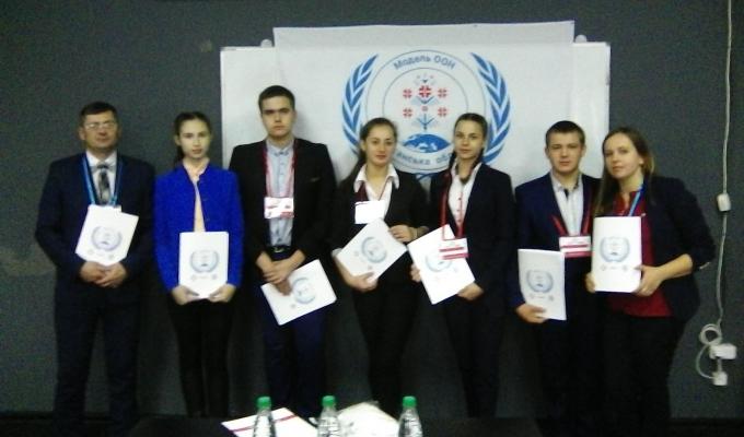 Взяли активну участь у тренінгу «Модель ООН в Луганській області»