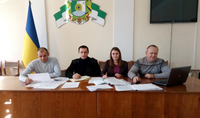 Проведено спільне штабне тренування