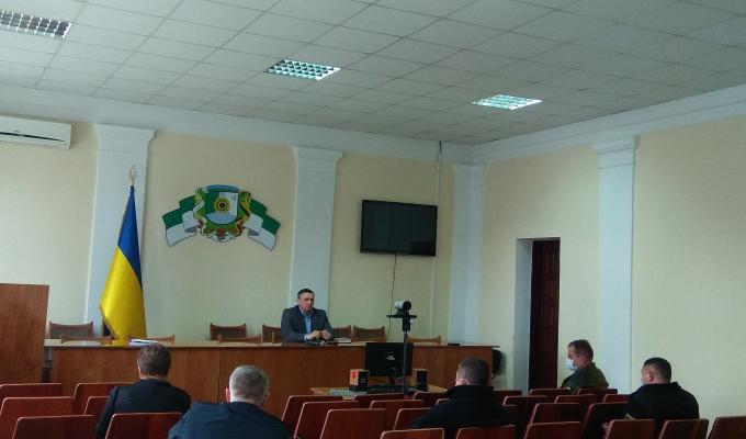 Проведено засідання комісії ТЕБ та НС щодо запобігання поширенню на території Білокуракинського району коронавірусу COVID-19