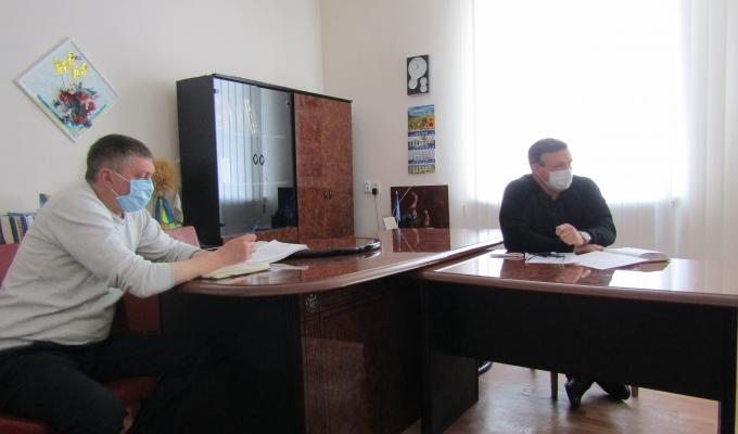 відбулося засідання районного штабу з  ліквідації наслідків надзвичайної ситуації, пов’язаної із виникненням гострої респіраторної хвороби, спричиненої коронавірусом
