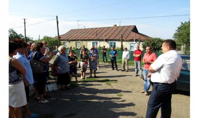 Голова райдержадміністрації провів виїзний прийом громадян