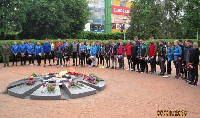 Взяли участь у Кубку України серед юнаків з велосипедного туризму