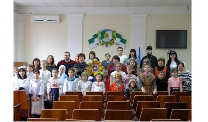Вихованці недільної школи привітали з різдвяними святами