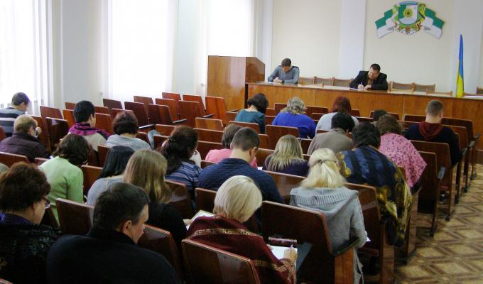 Взяли участь у Всеукраїнському радіодиктанті національної єдності