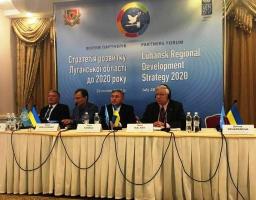 Наше головне завдання – дати надію, а не відчай, – Юрій Гарбуз під час відкриття Форуму партнерів зі стратегії розвитку Луганщини