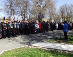 Відбувся мітинг-реквієм з нагоди 31-х роковин чорнобильської трагедії