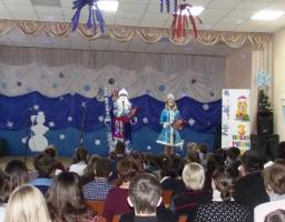 Святий Миколай вітає дітей Білокуракинщини