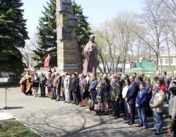 Мітинг-реквієм з нагоди 32-х роковин чорнобильської трагедії