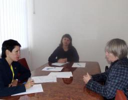 Ольга Лішик провела виїзний прийом громадян Білокуракинського району