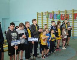 Відбувся новорічний турнір з гирьового спорту