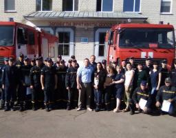 Привітали рятівників