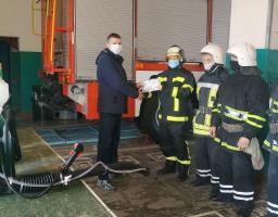 Білокуракинському МРВ ДСНС передано обладнання для здійснення санітарної обробки!