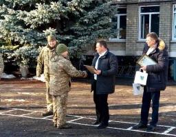 Привітали військовослужбовців зі святом