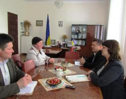 Відбулась зустріч із начальником головного управління Пенсійного фонду України в Луганській області