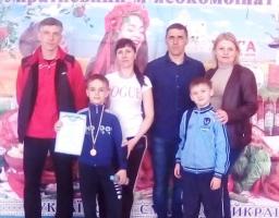 Взяли участь у обласних змаганнях «Мама, тато, я - спортивна сім'я»