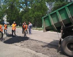 Ремонт дороги в Білокуракинському районі