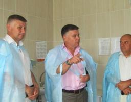 Робочий візит у Білокуракине директора Департаменту охорони здоров'я в Луганській області 