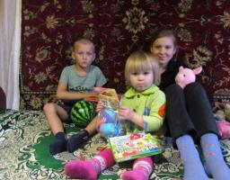 Подарунки від щирого серця дітей Гощі