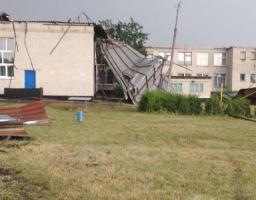 Негода пошкодила Просторівську ЗОШ